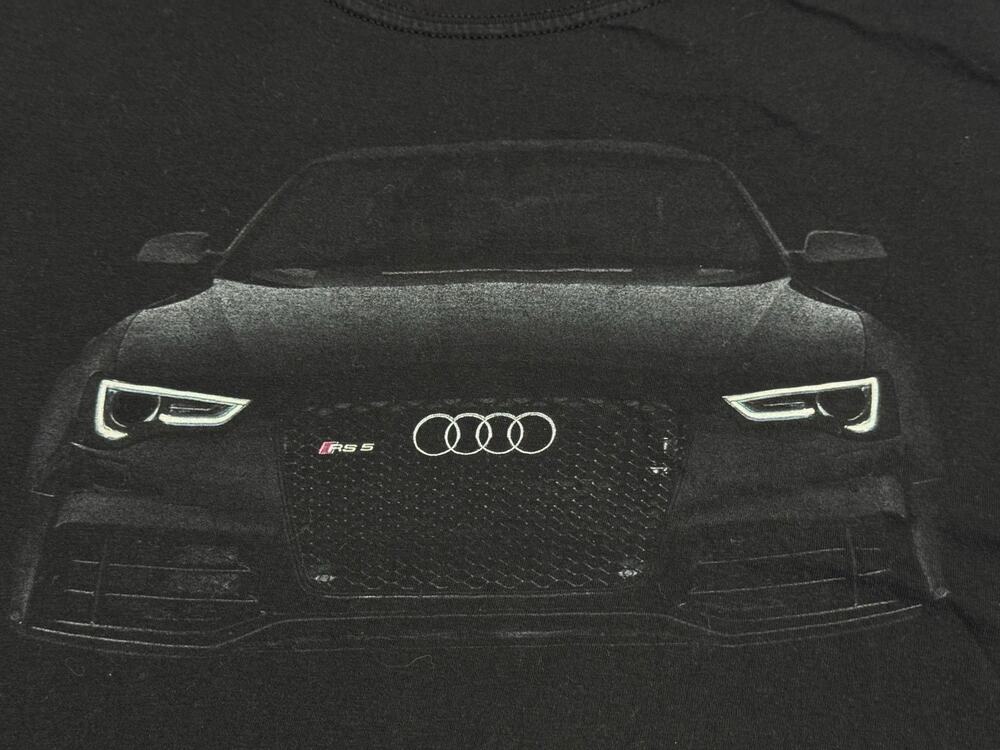 Audi RS5 Graphic Shirt Black Racing Tee Size 2XL